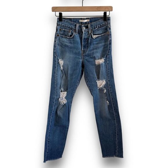 Levi’s Wedgie Icon Fit Ankle Jeans - Picture 1 of 10